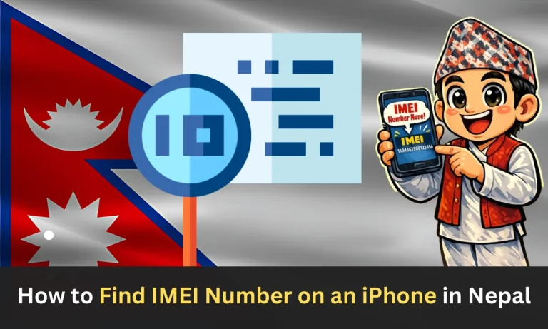 How to Find IMEI Number on an iPhone in Nepal