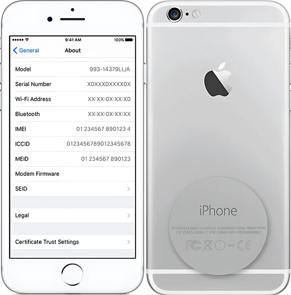iphone IMEI 6565